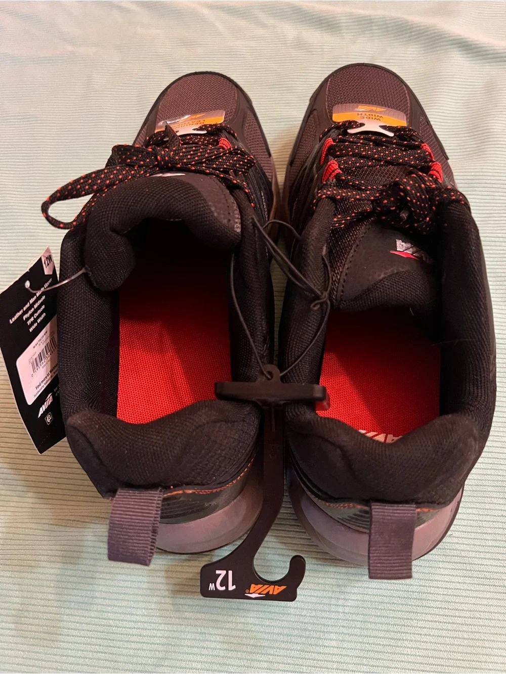 Avia Black with Red Accent Athletic Shoes Size 12